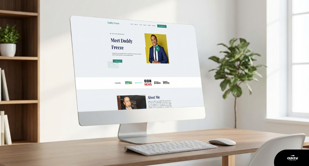 Daddy Freeze Responsive Website