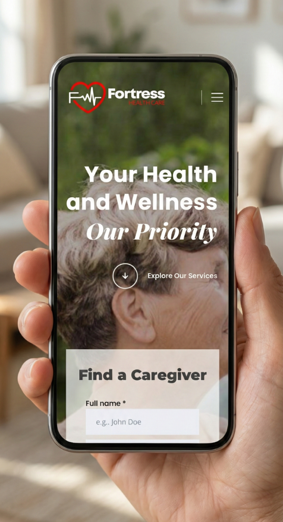 Fortress Healthcare Mobile View